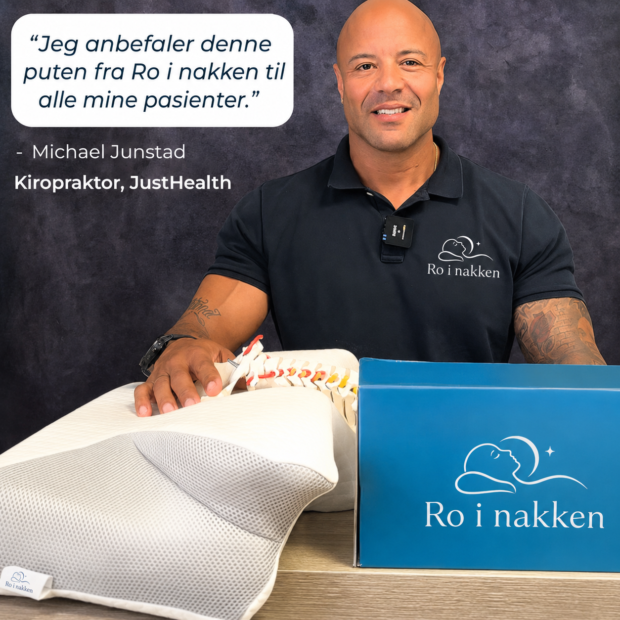 Ro i Nakken™ Ergonomisk Nakkepute